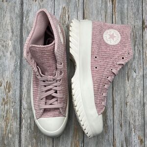 Chuck Taylor All Star Lugged 2.0 Velour Hightop Sneaker Shoes Size 14